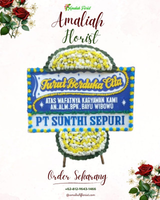 Papan Bunga Duka di Datuk Bandar Timur