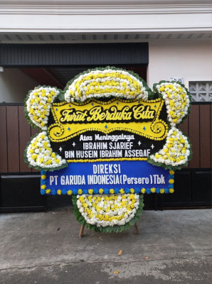 Papan Bunga Duka di Datuk Bandar Timur