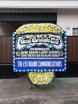 Papan Bunga Duka di Datuk Bandar Timur